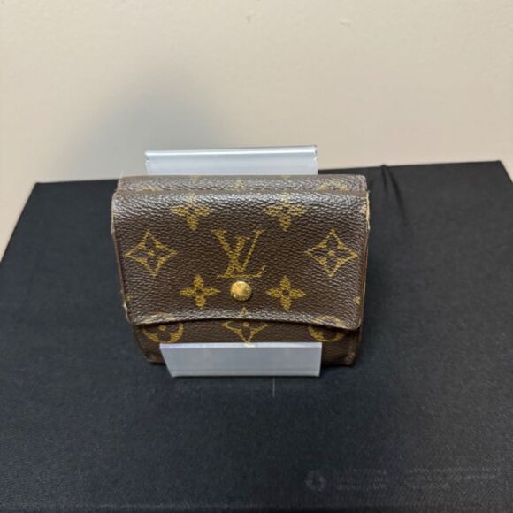 LV MONO DOUBLE SNAP WALLET - Picture 1 of 16